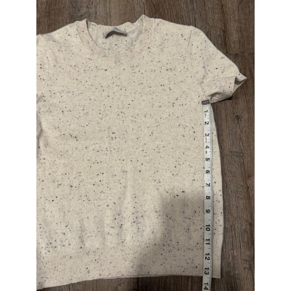 Everlane Women's The Cashmere Sweater Tee Short Sleeve Size Small - Picture 8 of 9